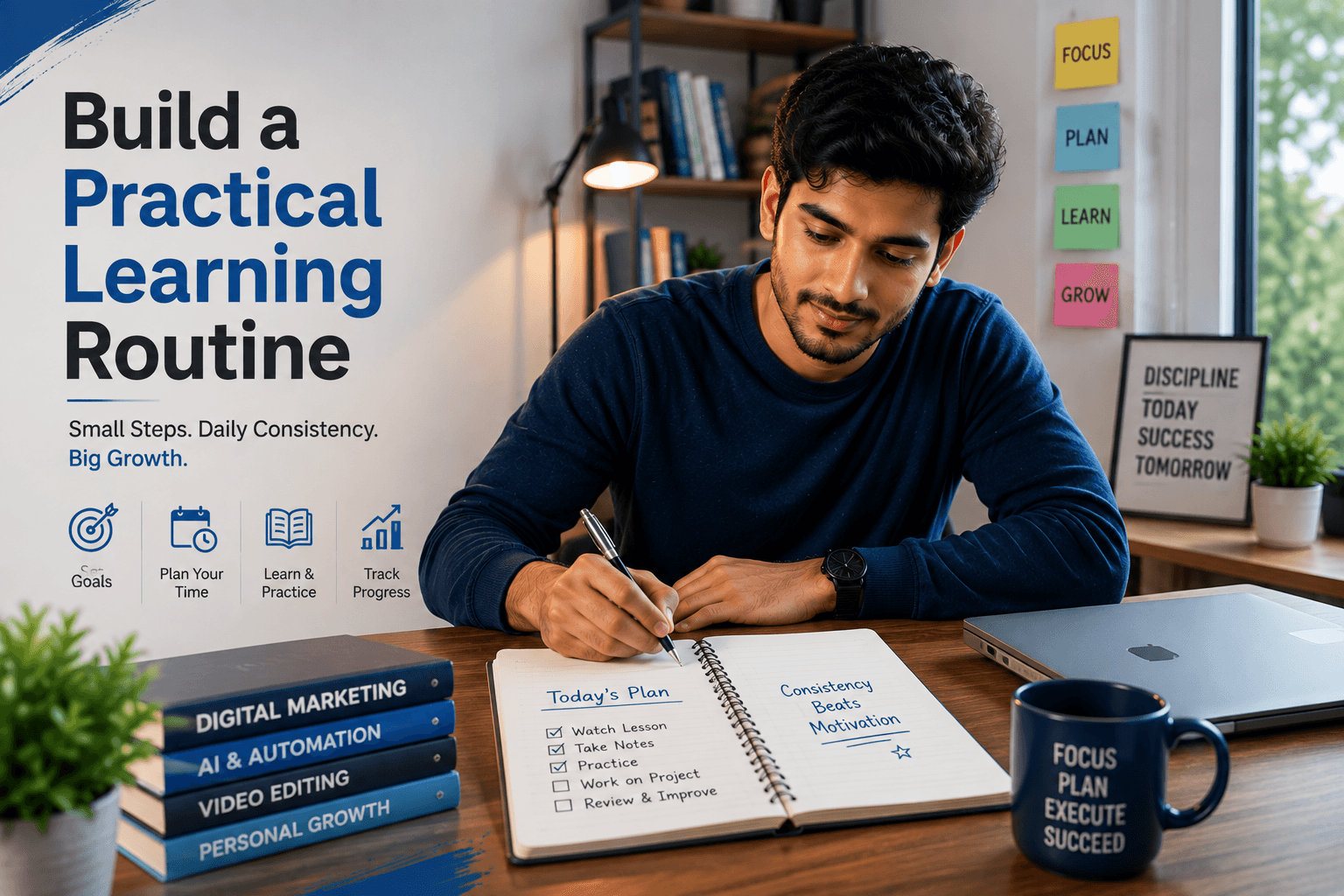 How to Build a Practical Learning Routine